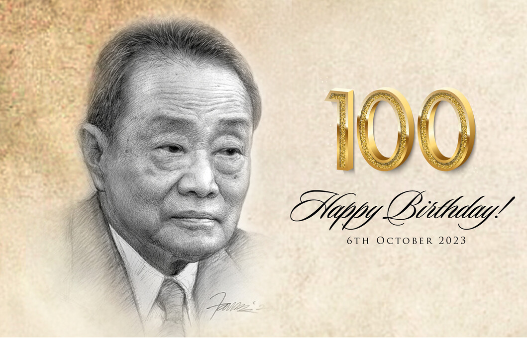 Robert Kuok turns centenarian, Happy 100th Birthday!